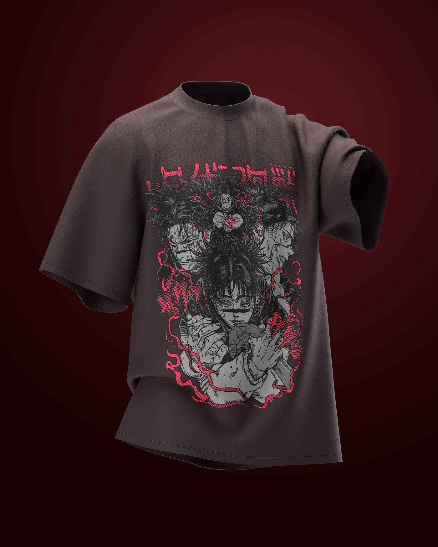 Choso Oversized T-Shirt for Ultimate Comfort and Style - BETTLE X - BETTLE X - Choso Oversized T-Shirt for Ultimate Comfort and Style