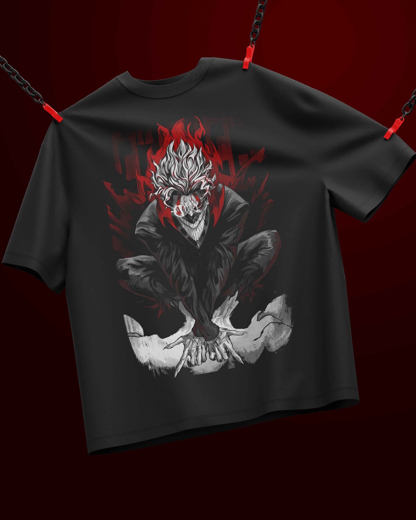 Okarun Oversized T-Shirt - Comfortable, Stylish & Versatile Fashion Essential - BETTLE X - BETTLE X - Okarun Oversized T-Shirt - Comfortable, Stylish & Versatile Fashion Essential